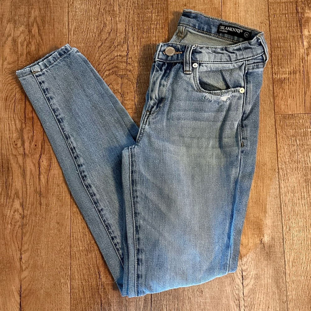 BlankNYC The Bond Mid-Rise Skinny Jeans Size 25